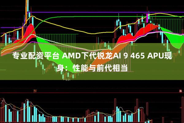 专业配资平台 AMD下代锐龙AI 9 465 APU现身：性能与前代相当